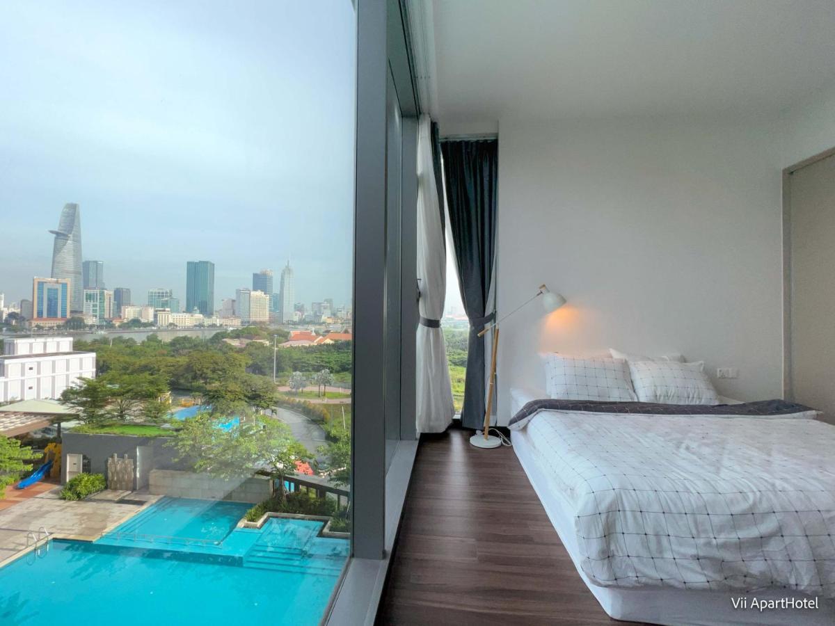 VII Aparthotel - Empire City Ho Chi Minh-stad Buitenkant foto